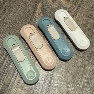 Set of 4 Retractable Box Cutter Openers- Sold Set, 1 of Each Color in Photo